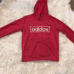 Pink adidas hoodie